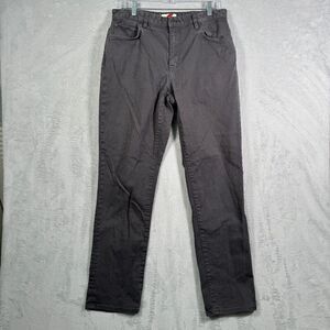 Best Made Co Jeans Mens 34x34 (Fits 32x32) Gray Slim Straight Denim Shrunken